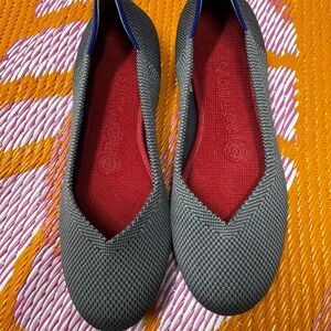 Rothy's Gray Flats NWOT